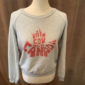 Gray Vancouver Canada Sweater